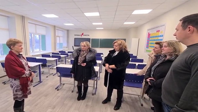 Новгородская область завершила капремонт школы в Окуловке по программе «Единой России» и Минпросвещения