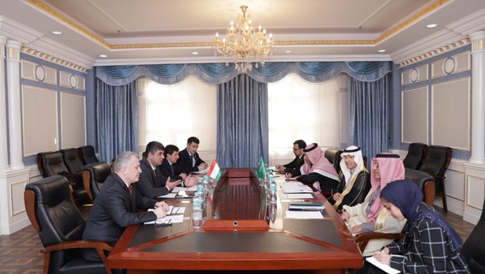 The meeting of the Deputy Minister with the representative of the Ministry of Foreign Affairs of Saudi Arabia