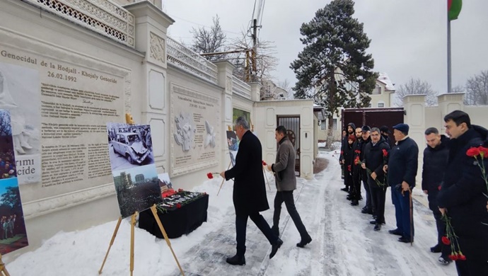 Kişinyovda 20 Yanvar faciəsinin 34-cü ildönümü ilə bağlı anım tədbiri keçirilib